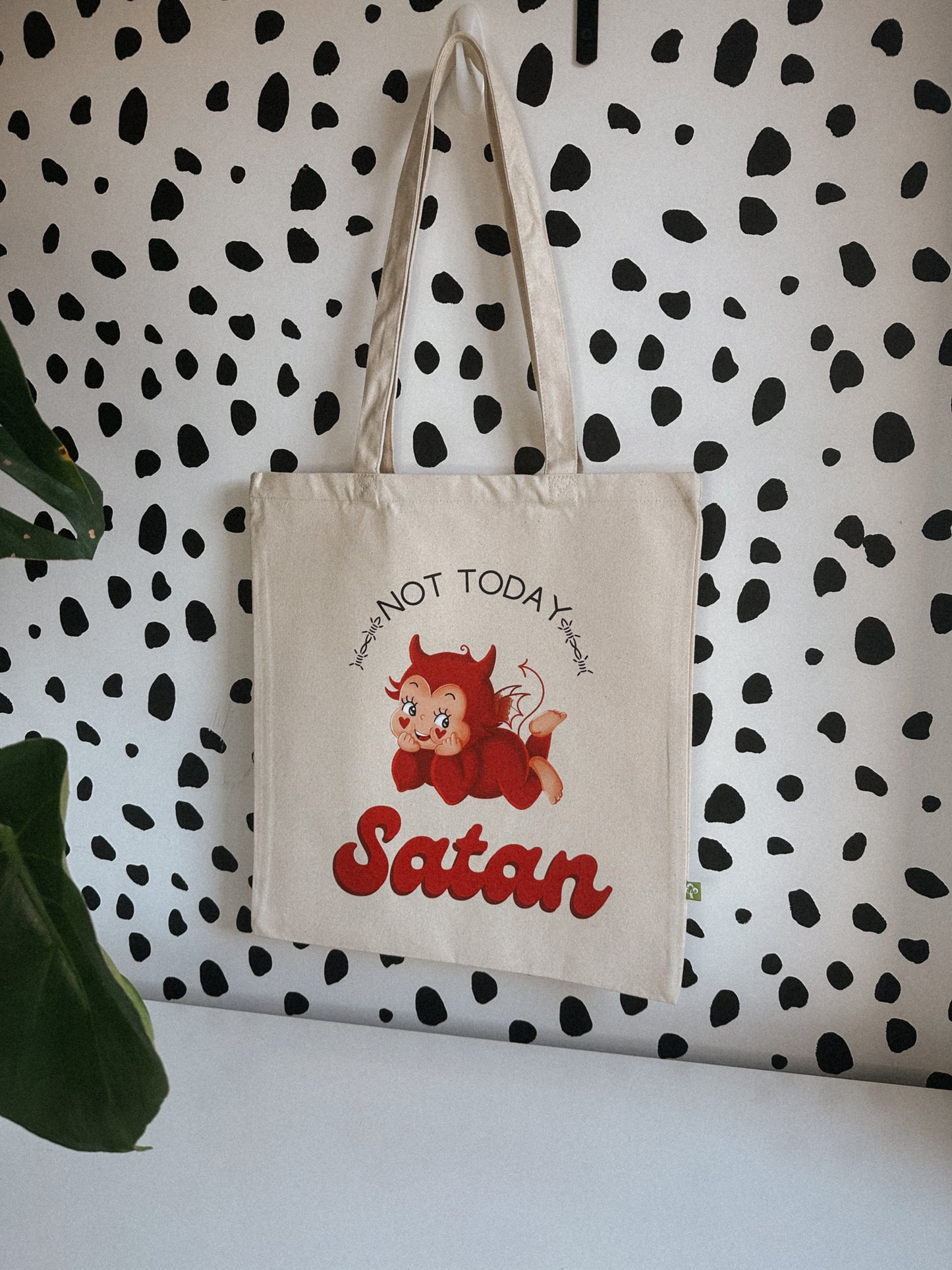 Not today Satan tote