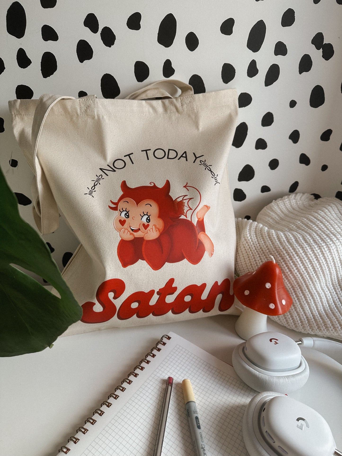 Not today Satan tote